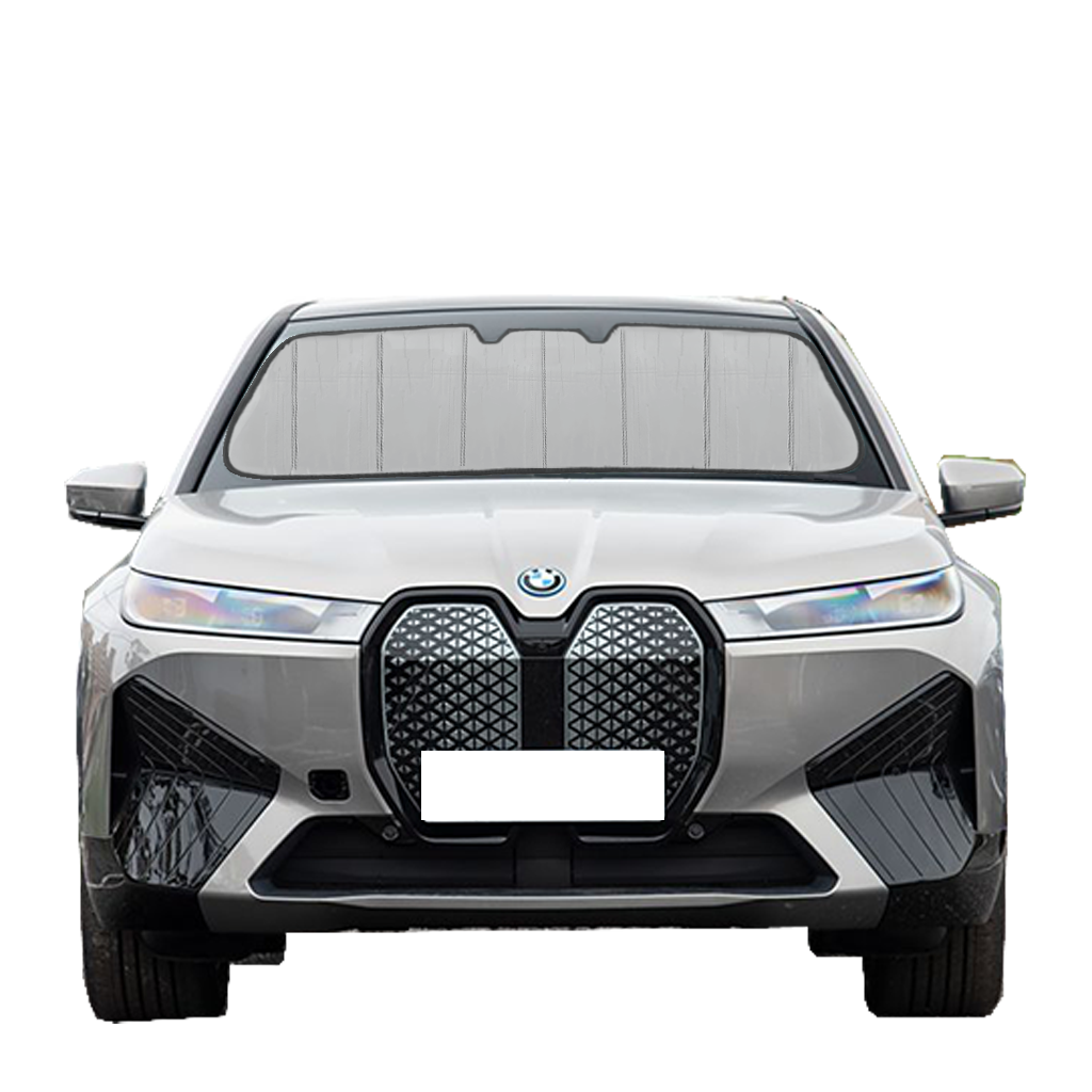 Custom Fit Car Front Window Foldable Sunshade for BMW iX (2022-Present)