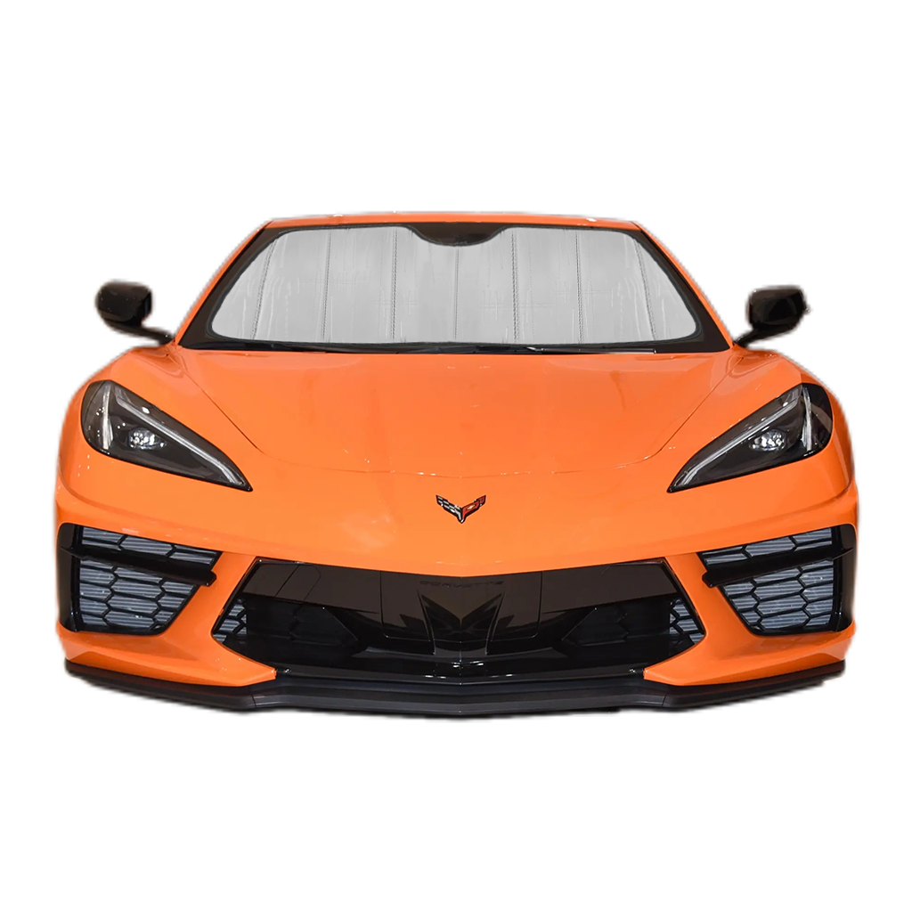 Custom Fit Car Front Window Foldable Sunshade for Chevrolet Corvette (2020-Present)
