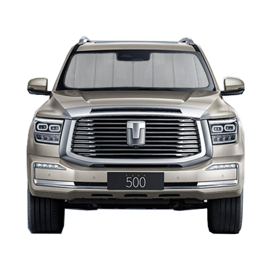 Custom Fit Car Front Window Foldable Sunshade for Great Wall Tank 500 (2020-Present)