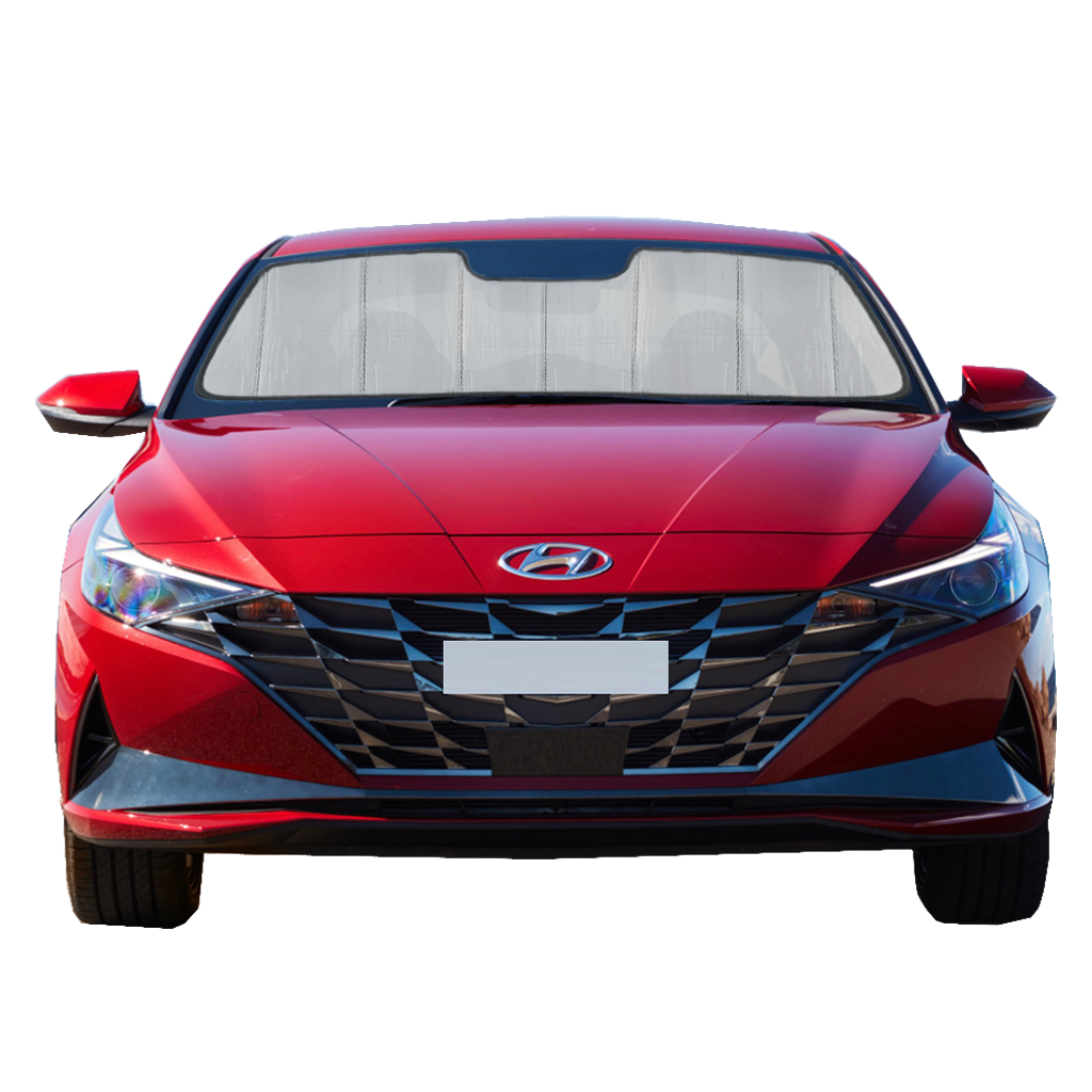 Custom Fit Car Front Window Foldable Sunshade for Hyundai i30/Elantra GT Hatchback/Wagon/Sedan 3rd Generation (2017-Present)
