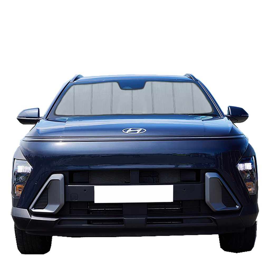 Custom Fit Car Front Window Foldable Sunshade for Hyundai Kona ( 2017-2022)