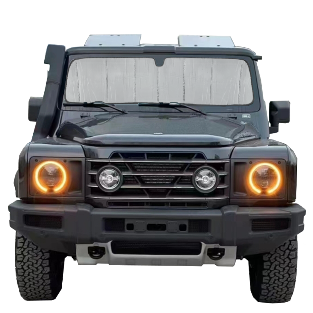 Custom Fit Car Front Window Foldable Sunshade for Ineos Grenadier (2022-Present)