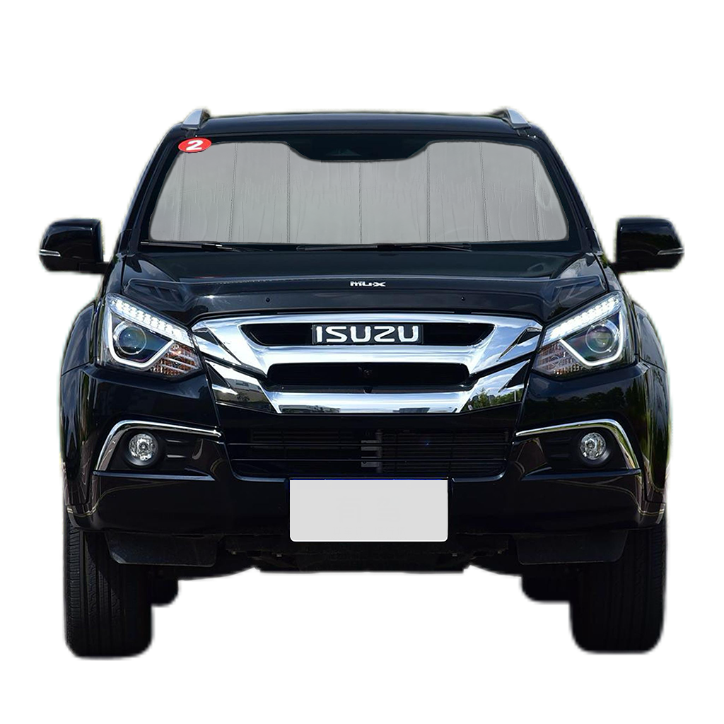 Custom Fit Car Front Window Foldable Sunshade for Isuzu MU-X (2020-Present)