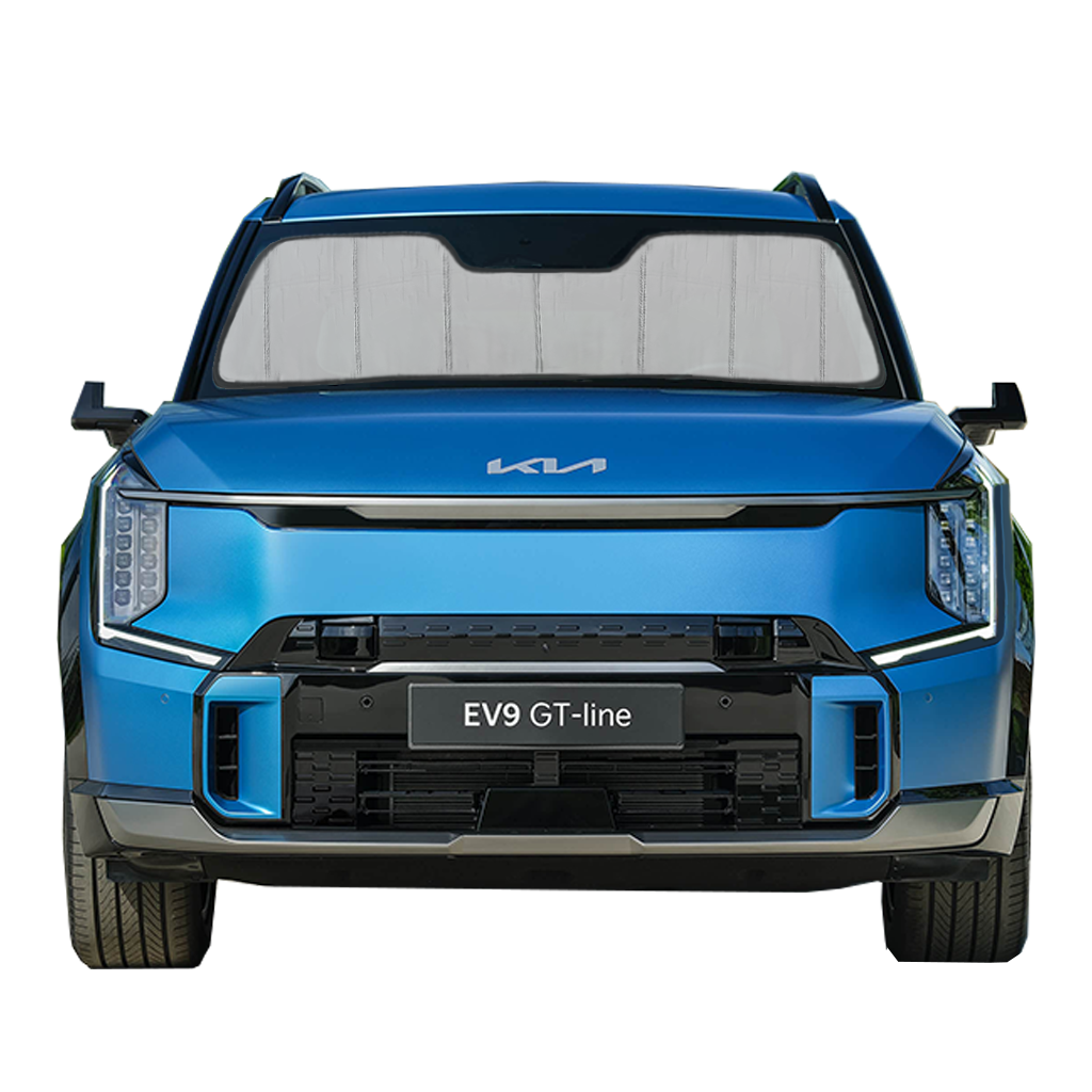 Custom Fit Car Front Window Foldable Sunshade for Kia EV9 (2023-Present)