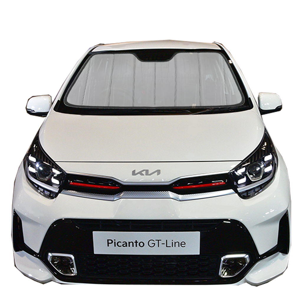 Custom Fit Car Front Window Foldable Sunshade for Kia Picanto (2017-Present)