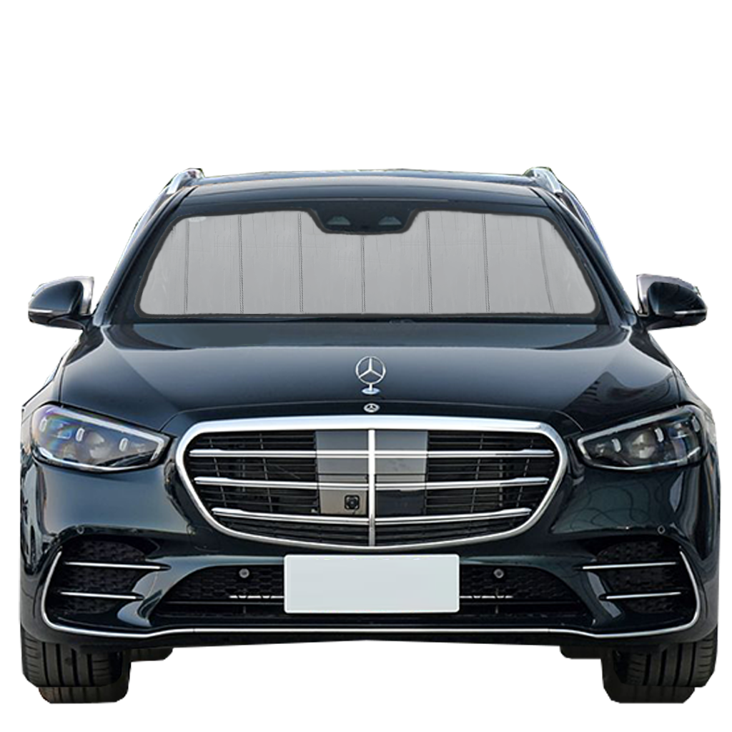 Custom Fit Car Front Window Foldable Sunshade for Mercedes-Benz S-Class Coupe/Convertible (2015-2021)