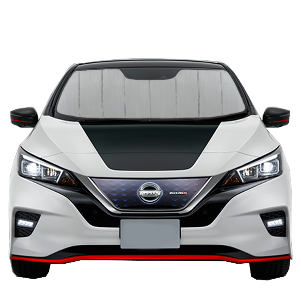 Custom Fit Car Front Window Foldable Sunshade for Nissan Leaf (2017-Present)