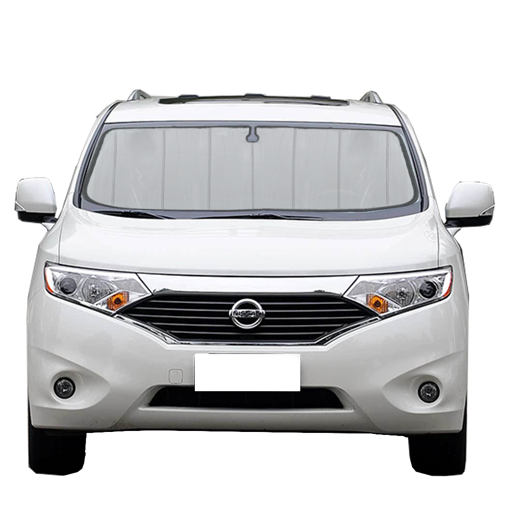 Custom Fit Car Front Window Foldable Sunshade for Nissan Elgrand/Quest (2010-Present)