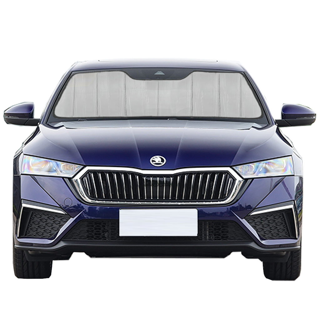 Custom Fit Car Front Window Foldable Sunshade for Skoda Octavia Wagon/Sedan/Liftback (2013-2020)