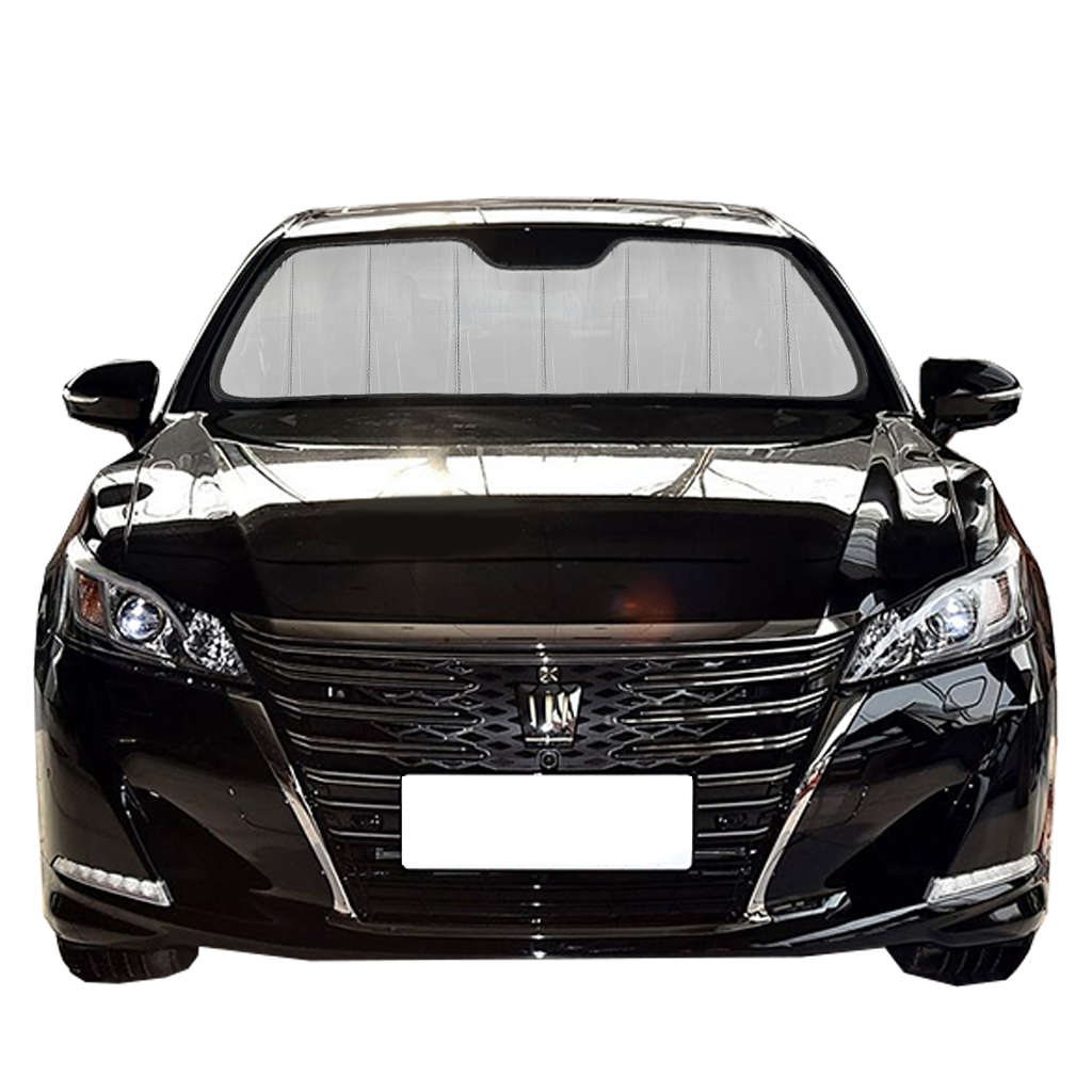 Custom Fit Car Front Window Foldable Sunshade for Toyota Crown (2008-2012)