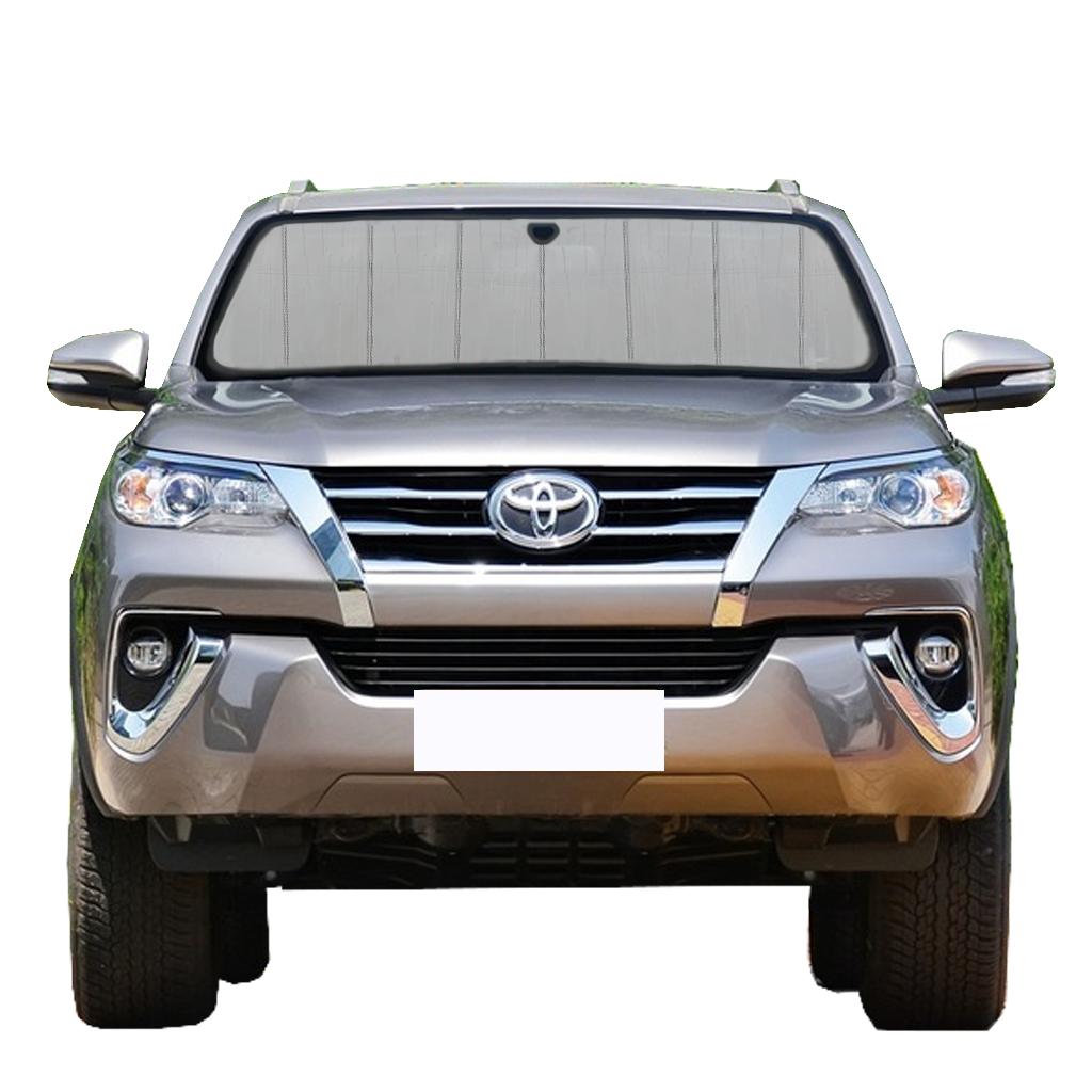 Custom Fit Car Front Window Foldable Sunshade for Toyota Fortuner/SW4 (2015-Present)