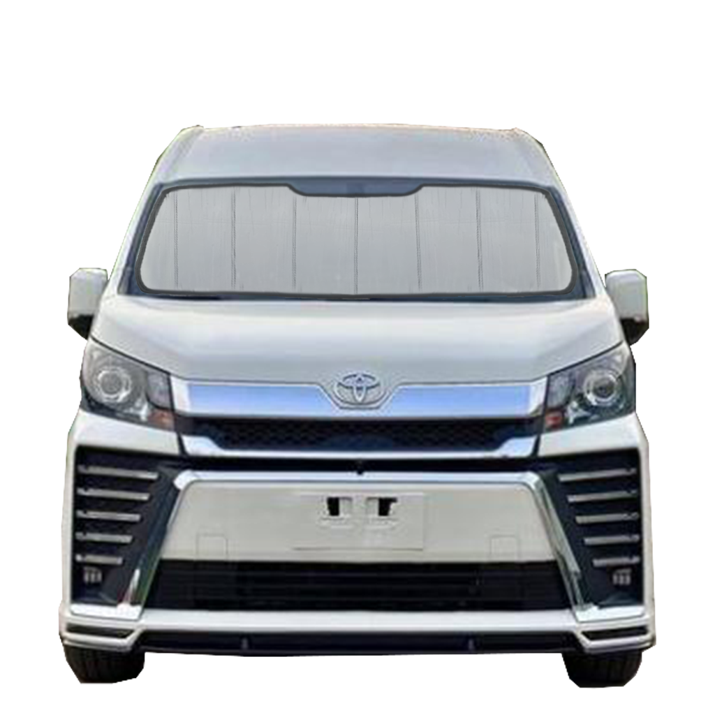 Custom Fit Car Front Window Foldable Sunshade for Toyota HiAce (2004-2019)