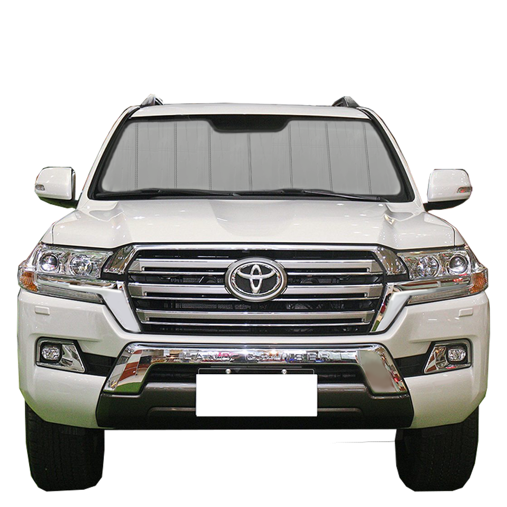 Custom Fit Car Front Window Foldable Sunshade for Toyota LandCruiser 300 Series | Lexus LX (2021-Present)