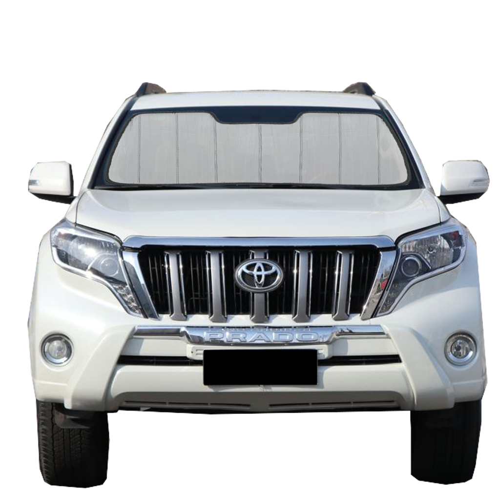 Custom Fit Car Front Window Foldable Sunshade for Toyota LandCruiser Prado 120 Series | Lexus GX 470 (2003-2009)