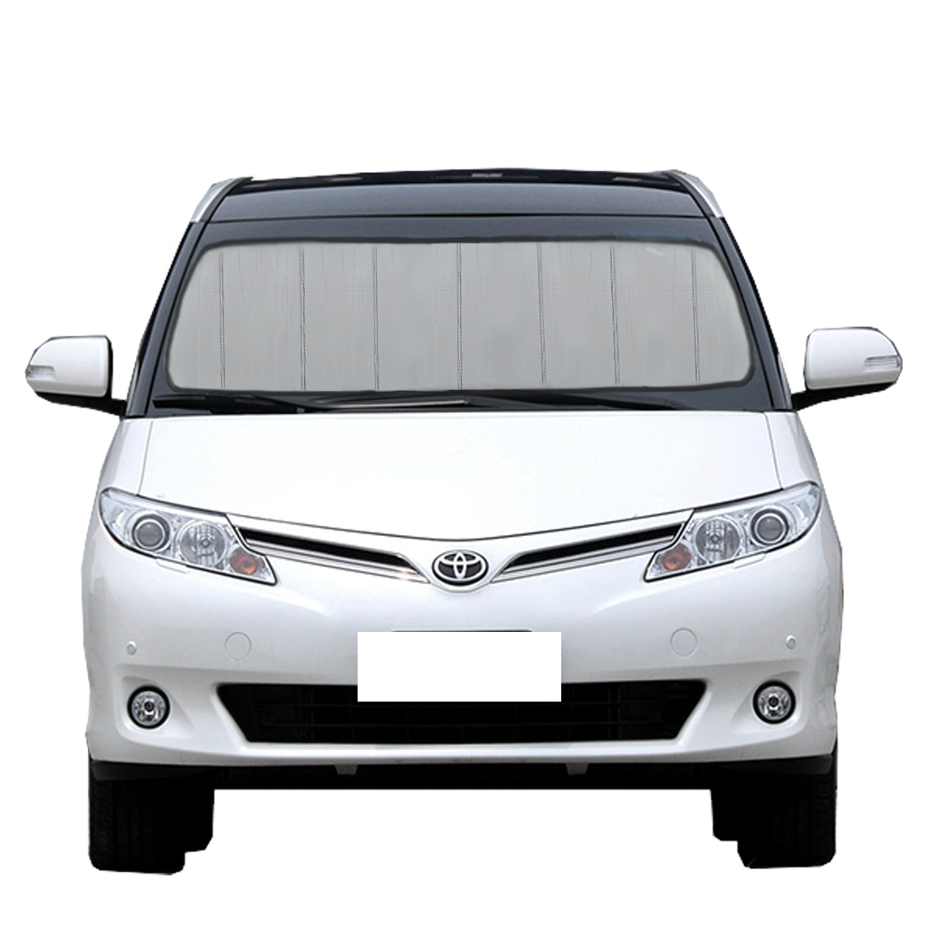 Custom Fit Car Front Window Foldable Sunshade for Toyota Tarago/Estima/Previa (2006-2019)