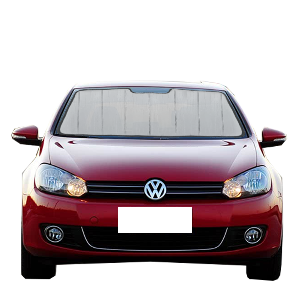 Custom Fit Car Front Window Foldable Sunshade for Volkswagen Golf Hatchback/Wagon (1997-2006)