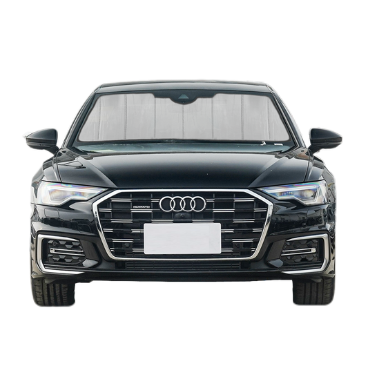 Custom Fit Car Front Window Foldable Sunshade for Audi A6 Sedan (2004-2011)