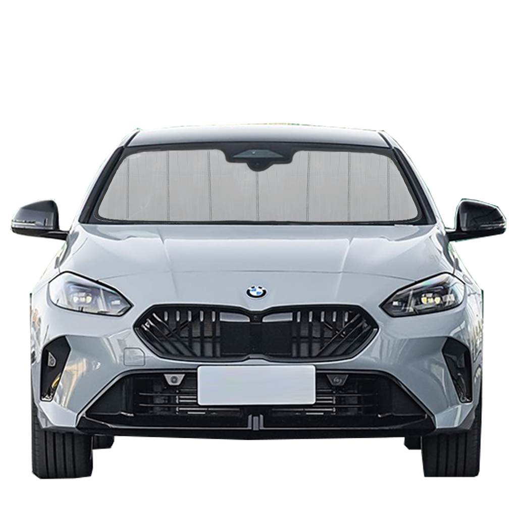 Custom Fit Car Front Window Foldable Sunshade for BMW 2 Series Coupe/1 Series Hatchback (2014-2021)