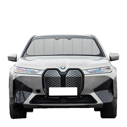 Custom Fit Car Front Window Foldable Sunshade for BMW iX (2022-Present)