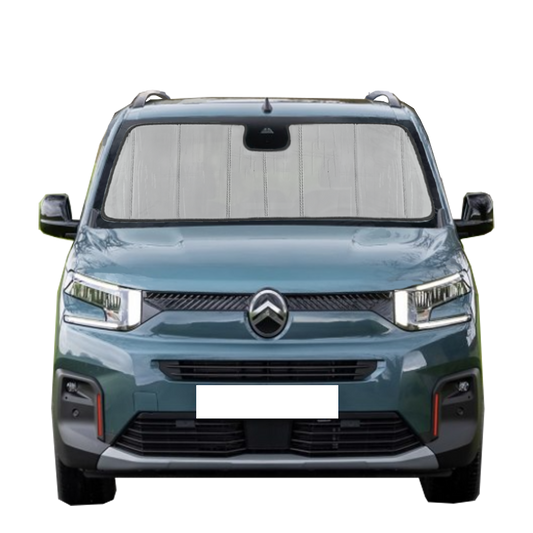 Custom Fit Car Front Window Foldable Sunshade for Citroen Berlingo | Peugeot Partner 1st Generation (1996-2013)