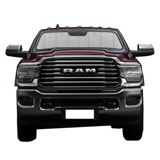 Custom Fit Car Front Window Foldable Sunshade for Dodge RAM HD 2500/3500/4500/5500  (2019-Present)
