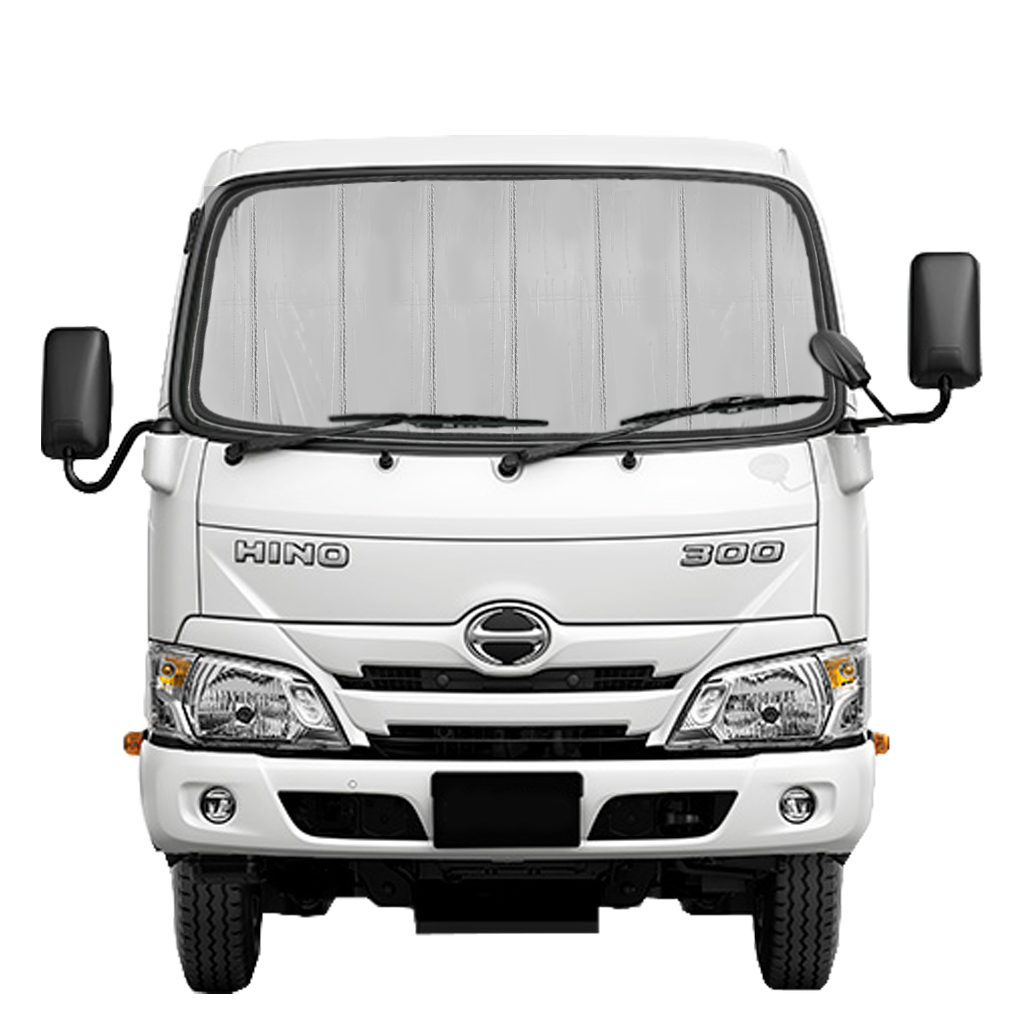 Custom Fit Car Front Window Foldable Sunshade forHino 300 Series (2011-Present)