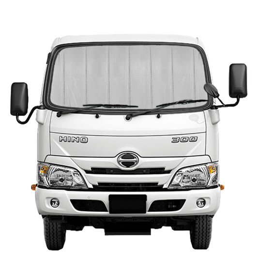 Custom Fit Car Front Window Foldable Sunshade forHino 300 Series (2011-Present)