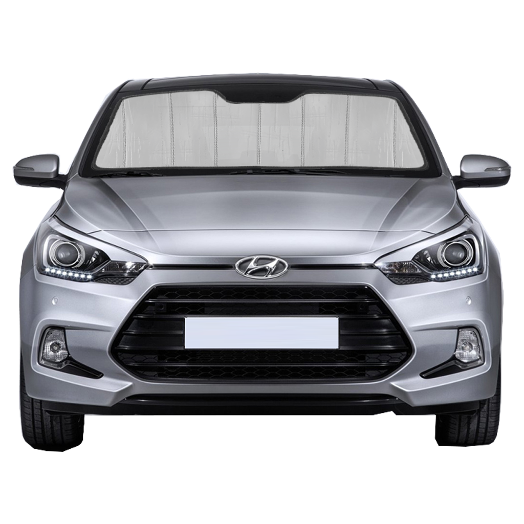 Custom Fit Car Front Window Foldable Sunshade for Hyundai i20   (2008-2014)