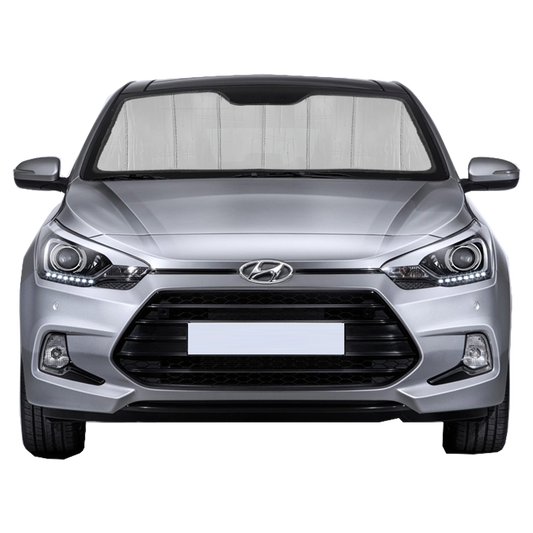 Custom Fit Car Front Window Foldable Sunshade for Hyundai i20   (2008-2014)