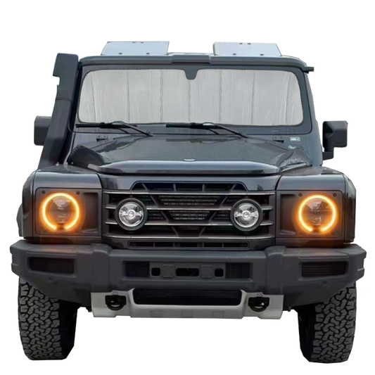 Custom Fit Car Front Window Foldable Sunshade for Ineos Grenadier (2022-Present)