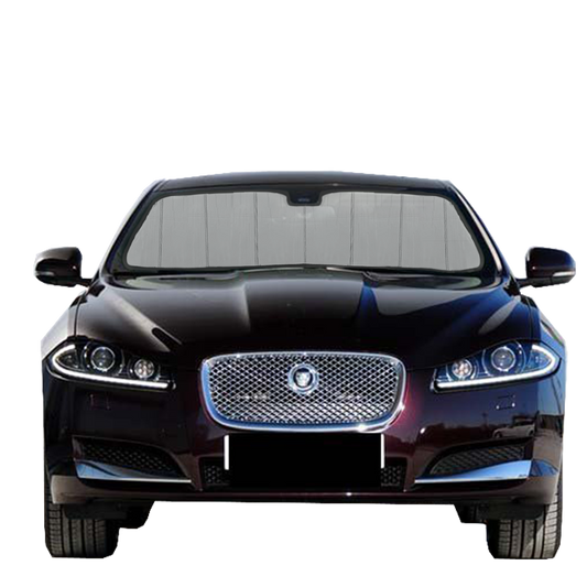 Custom Fit Car Front Window Foldable Sunshade for Jaguar XF (2007-2015)