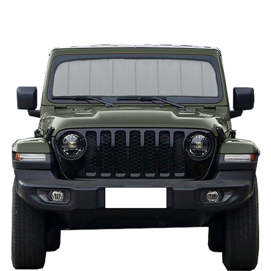 Custom Fit Car Front Window Foldable Sunshade for Jeep Gladiator (2018-Present)