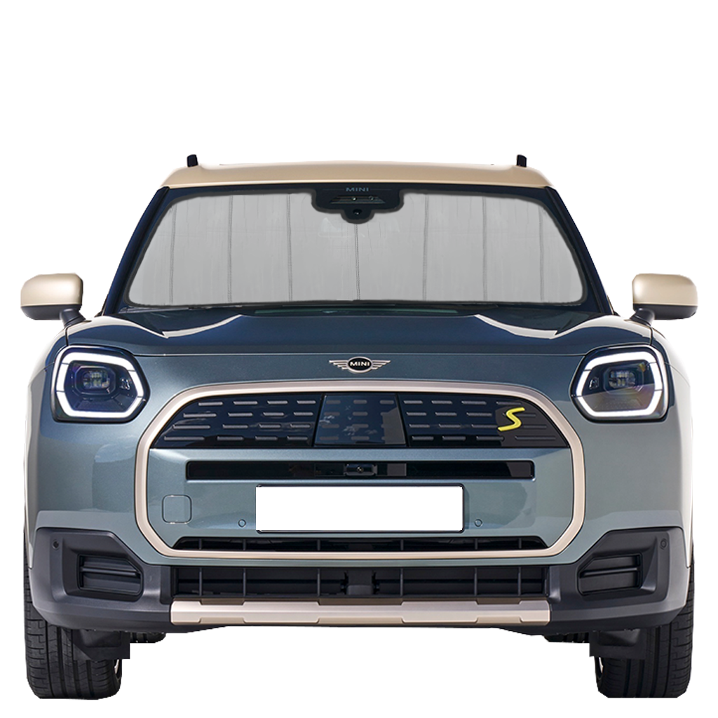 Custom Fit Car Front Window Foldable Sunshade for Mini Countryman (2024-Present)