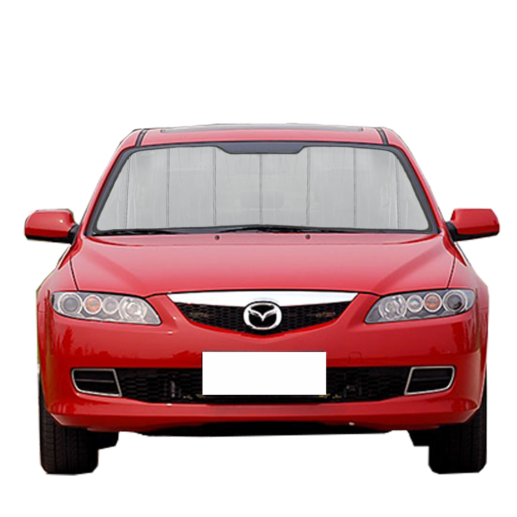 Custom Fit Car Front Window Foldable Sunshade for Mazda 6 Liftback (2008)