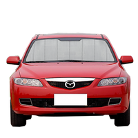 Custom Fit Car Front Window Foldable Sunshade for Mazda 6 Liftback (2008)
