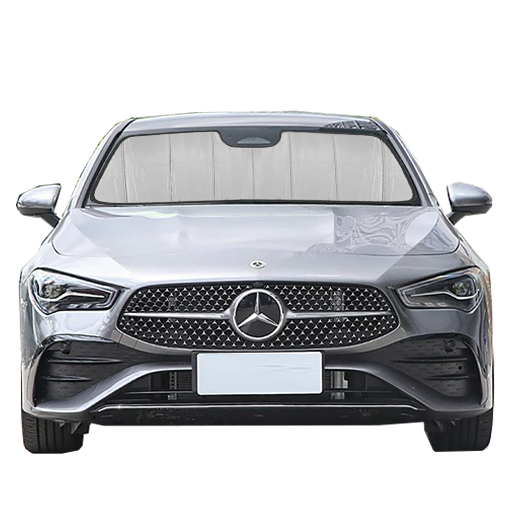 Custom Fit Car Front Window Foldable Sunshade for Mercedes-Benz CLA Sedan/Wagon(2013-2019)