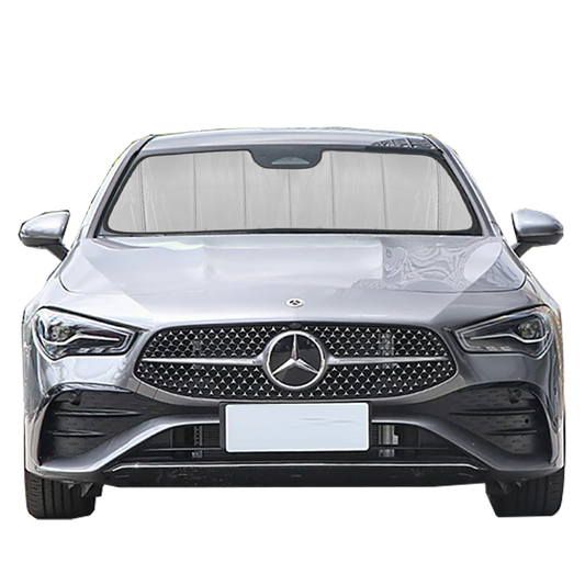 Custom Fit Car Front Window Foldable Sunshade for Mercedes-Benz CLA Sedan/Wagon(2013-2019)