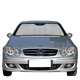 Custom Fit Car Front Window Foldable Sunshade for Mercedes-Benz CLK-Class Coupe/Convertible (2001-2009)