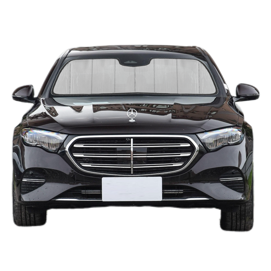 Custom Fit Car Front Window Foldable Sunshade for Mercedes-Benz E-Class (2002-2009)