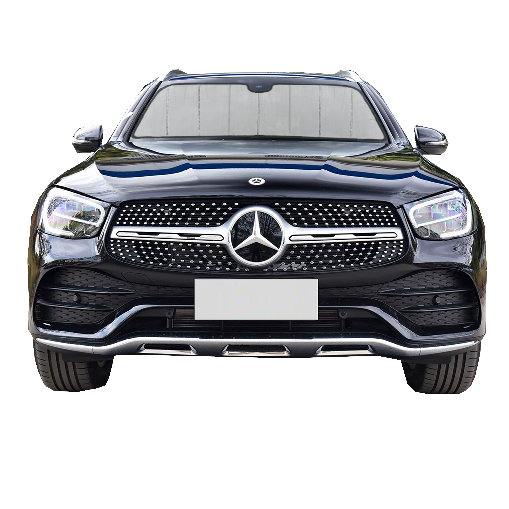 Custom Fit Car Front Window Foldable Sunshade for Mercedes-Benz GLC SUV/Coupe (2016-2022)