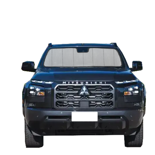 Custom Fit Car Front Window Foldable Sunshade for Mitsubishi Triton 6th Generation (2023-Present)
