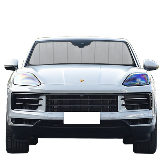 Custom Fit Car Front Window Foldable Sunshade for Porsche Cayenne SUV/Coupe (2018-Present)