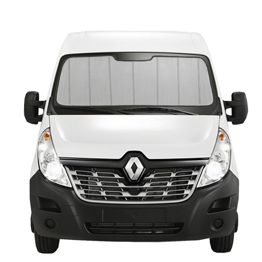 Custom Fit Car Front Window Foldable Sunshade for Renault Master | Nissan NV400  (2010-Present)