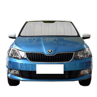 Custom Fit Car Front Window Foldable Sunshade for Skoda Fabia  (2007-2015)