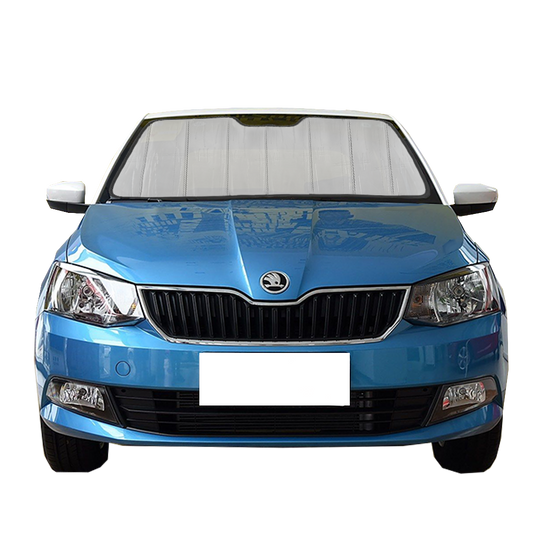 Custom Fit Car Front Window Foldable Sunshade for Skoda Fabia  (2007-2015)