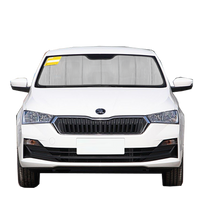 Custom Fit Car Front Window Foldable Sunshade for Skoda Rapid Hatchback/Sedan (2012-2021)
