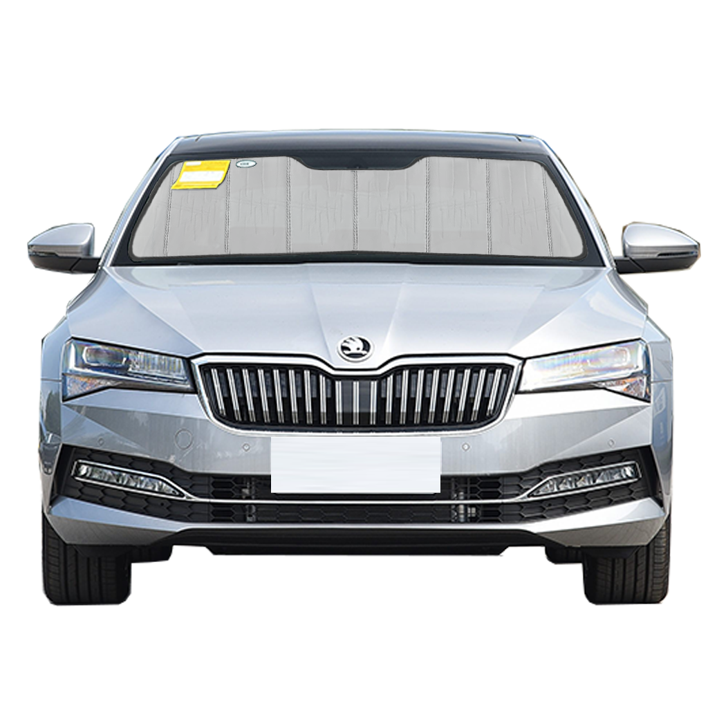 Custom Fit Car Front Window Foldable Sunshade for Skoda Superb (2015–Present)