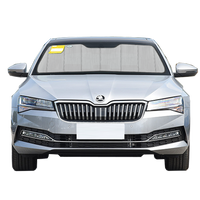Custom Fit Car Front Window Foldable Sunshade for Skoda Superb (2015–Present)