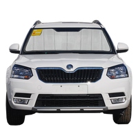 Custom Fit Car Front Window Foldable Sunshade for Skoda Yeti (2009-2017)