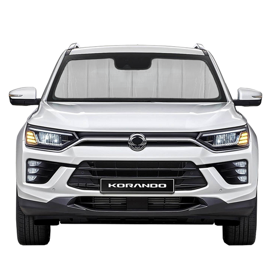 Custom Fit Car Front Window Foldable Sunshade for SsangYong Korando  (2019-Present)